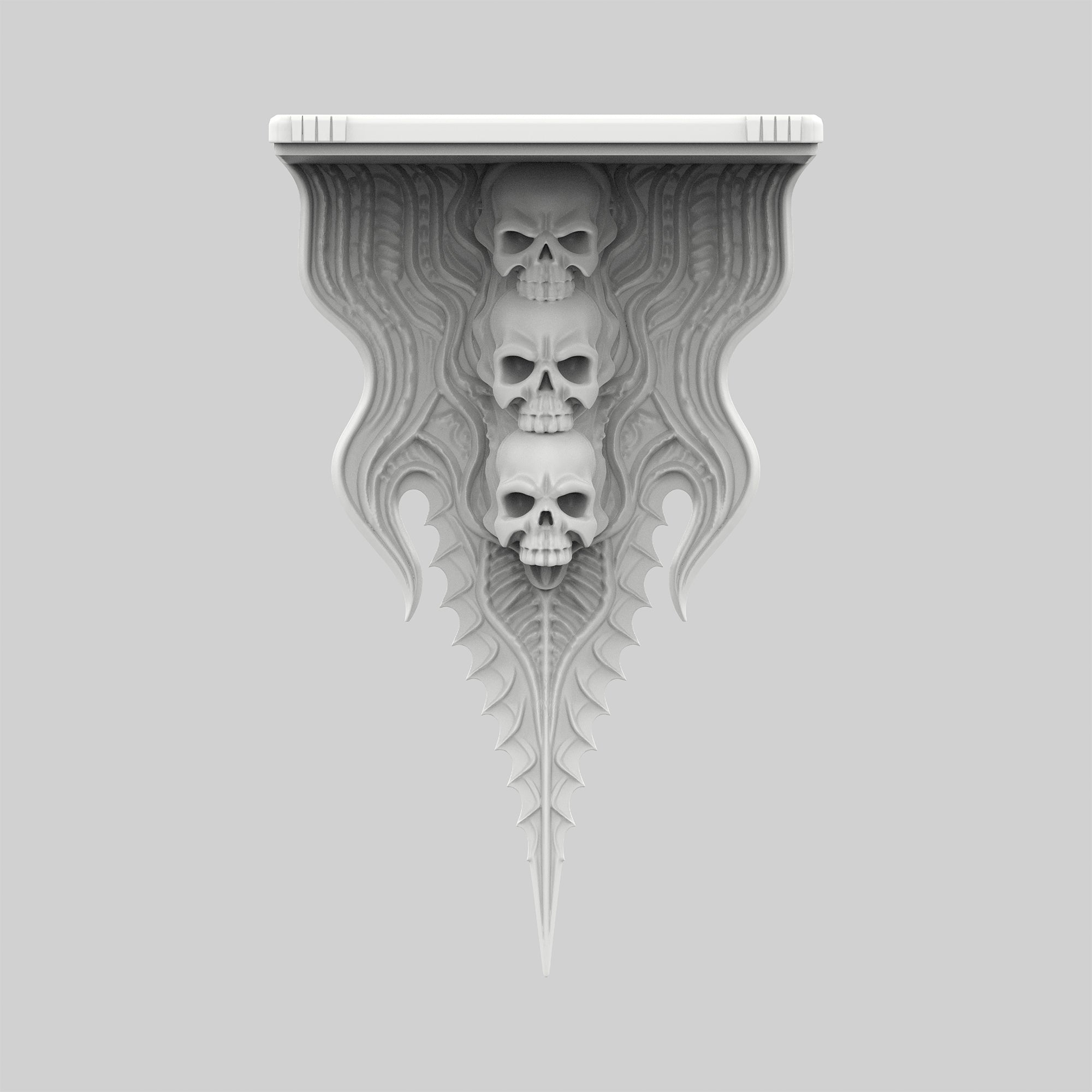 Kafatası Raf - Üçleme