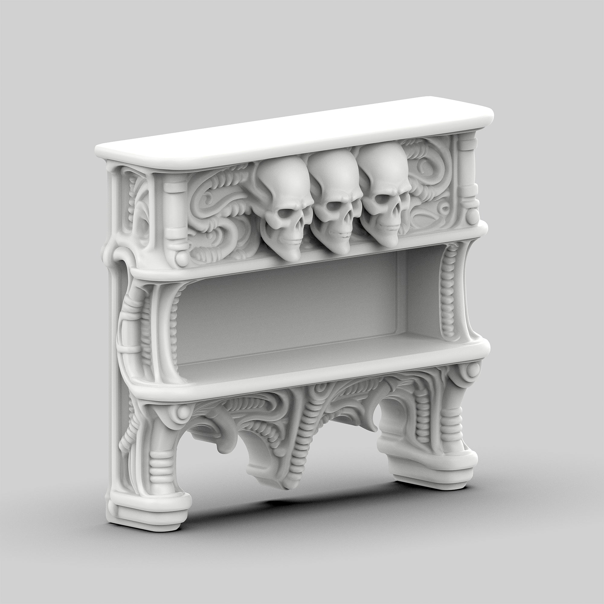 Kafatası Raf - Tabut