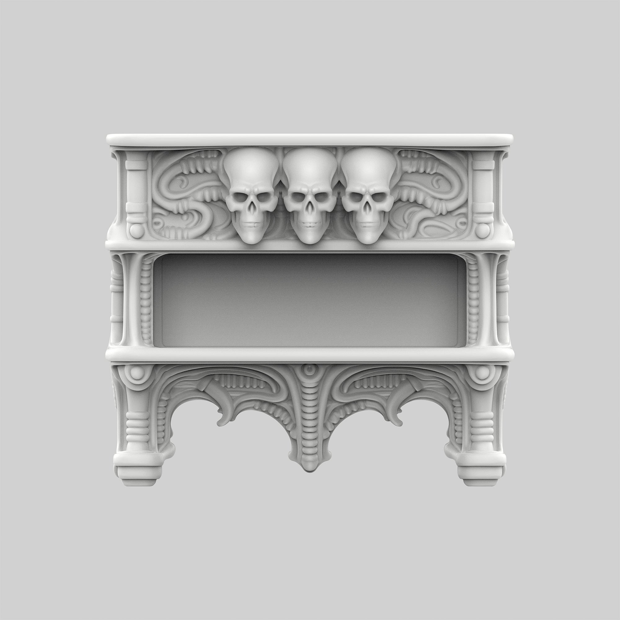 Kafatası Raf - Tabut